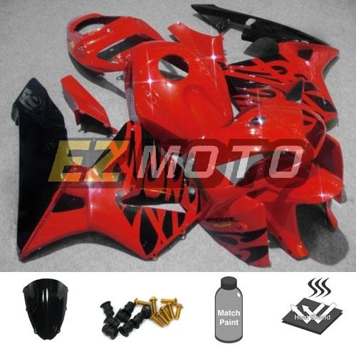 Injection fairing kit pack w/ windscreen & bolts for honda cbr600rr 2005 2006 al