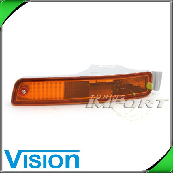 Driver left l/h side bumper turn signal light lamp 95-96 toyota camry 2dr 4dr