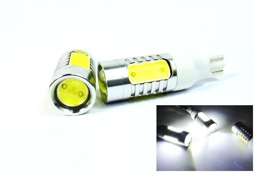 2x high power 7.5w plasma led projector bulb t15 912 921 backup light drl signal