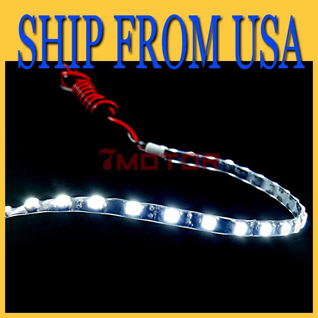 Us 30 smd led strip head light for mirror tail light angel eye parking light new