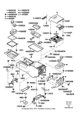 Bc3z7813562aa holder cup 11 12 f-series super duty