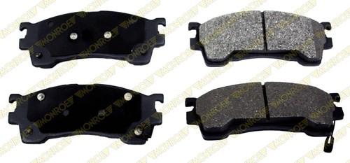 Monroe fx637 brake pad or shoe, front-monroe prosolution semi-metallic brake pad