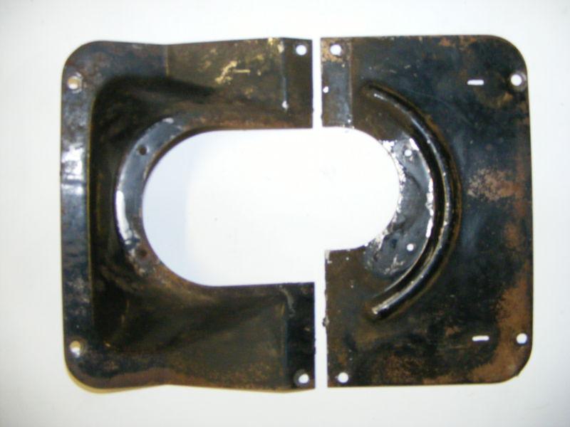 1950 mercury steering column firewall plate used