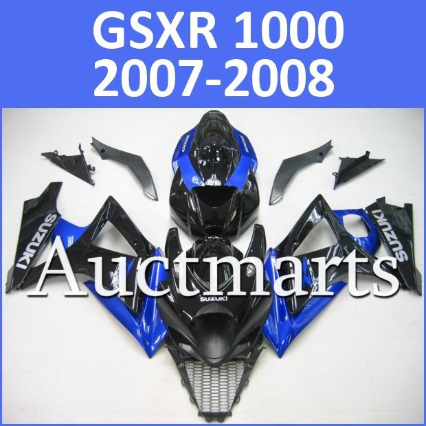 Fit suzuki 07 08 gsxr 1000 gsx-r 2007 2008 fairing bodywork plastics k7 i40 d00