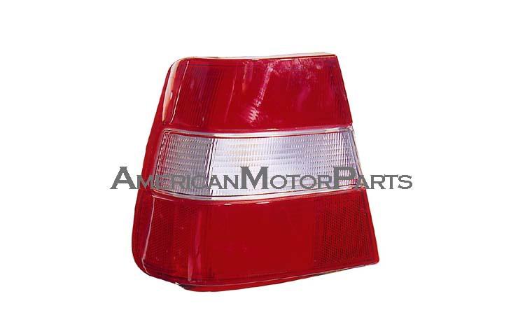 Depo pair replacement red/clear outer tail light 95-98 volvo 940 960 s90