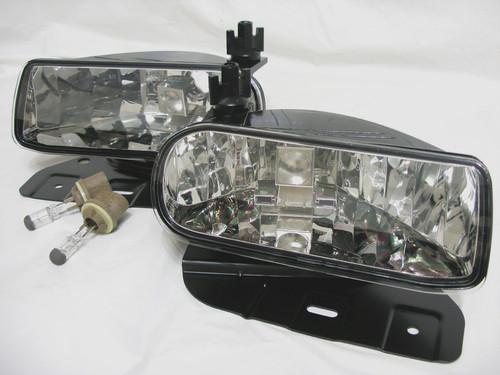 Cadillac 02-06 escalade driving fog light lamp rl h one pair w/2 light bulbs new