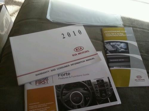 2010 kia forte owners manual set q