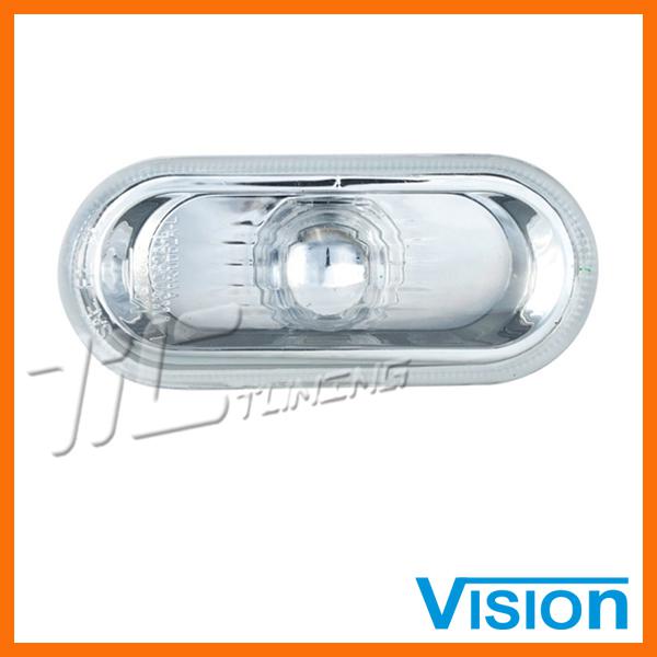 99-05 vw jetta golf/99-01 passat fender mount clear side marker light lamp new