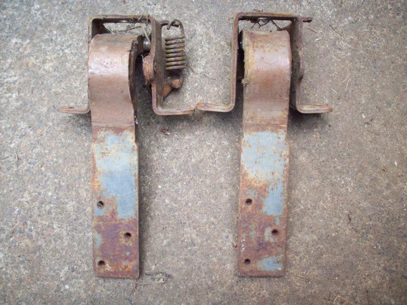 1973-79 ford crew cab truck rear door hinges f250 f350 f 250 350 pickup 4x4 4wd