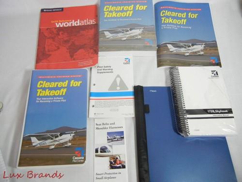 Cessna cleared for takeoff private pilot training system complete dvd kit & more
