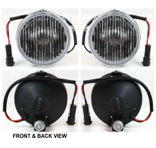 New pair set fog light lamp lens housing assembly sae and dot 93-97 ford ranger