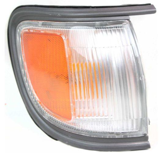 96-99 nissan pathfinder marker lamp light w/ black bezel right passenger side