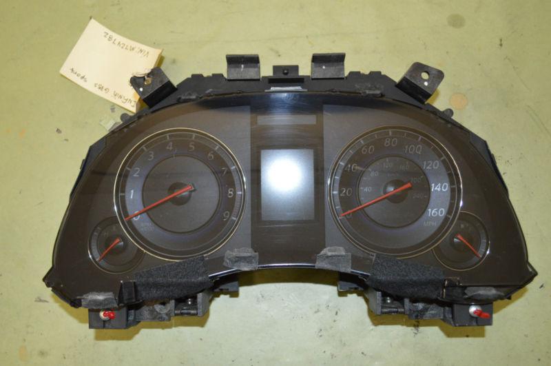 07 08 infiniti g37 coupe sport oem instrument gauge cluster g37s 30k miles