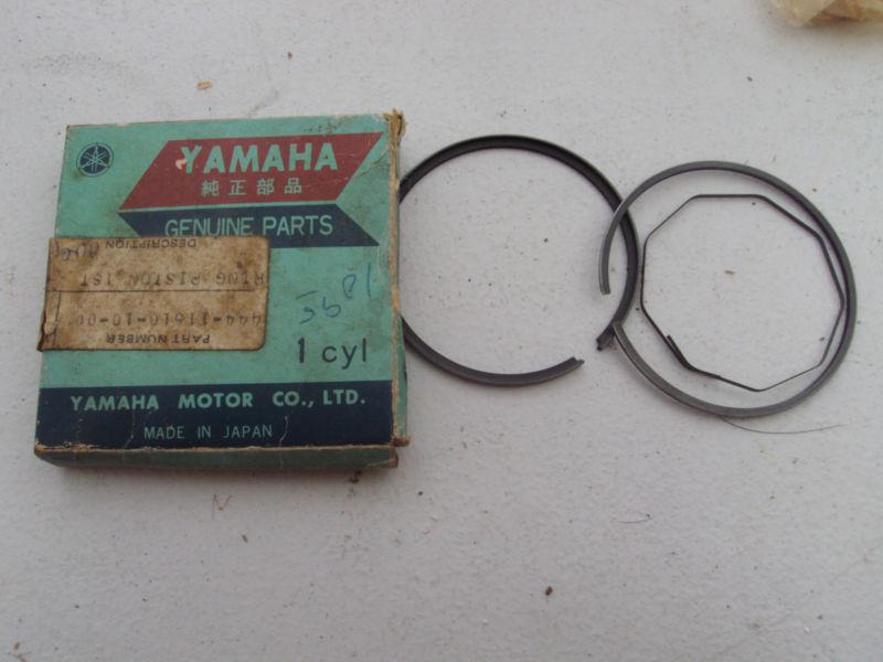 Yamaha dt125 444-11610-00-00 piston ringset std  nos