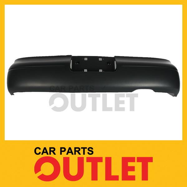 1993-1997 altima se rear bumper cover primed black smooth 1994 1995 1996 gxe gle