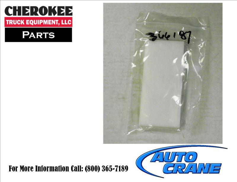 Auto crane 366187000, pad retainer lower, for 5005eh, 5005h, 6406h, 8406h series