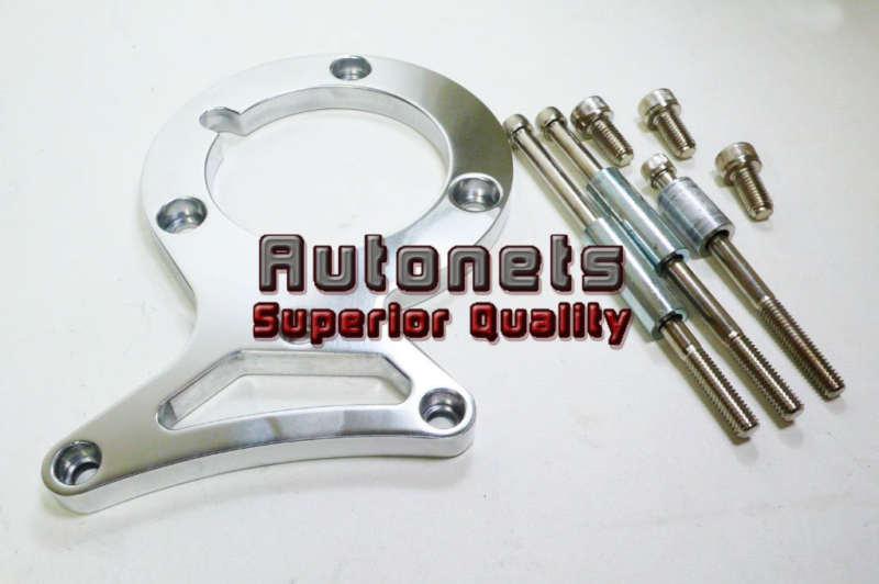 Billet polished aluminum ford mustang 5.0 gt lx fms p/s ps bracket street rod