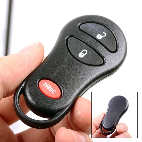 Transmitter keyless entry key remote fob case 3 buttons for chrysler jeep dodge