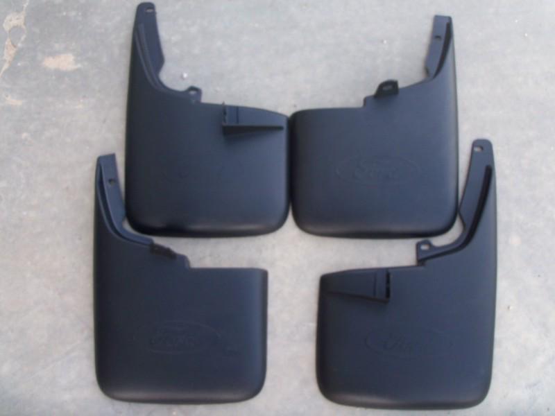 Ford oem molded front & rear mud flaps f-250 