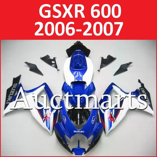 Fit suzuki gsxr 750 gsxr 600 06 07 gsx-r 2006 2007 fairing bodywork k6 g42 a01