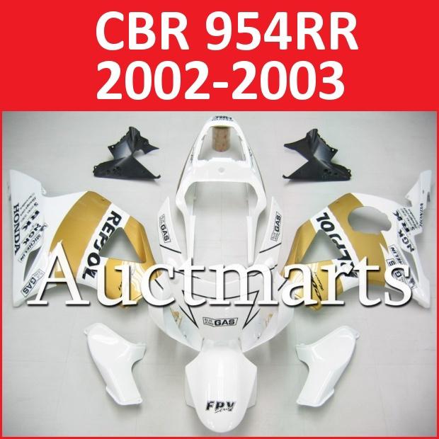 Fit honda 02 03 cbr954rr cbr 954 rr 2003 2004 fairing kit abs plastics f26 a01