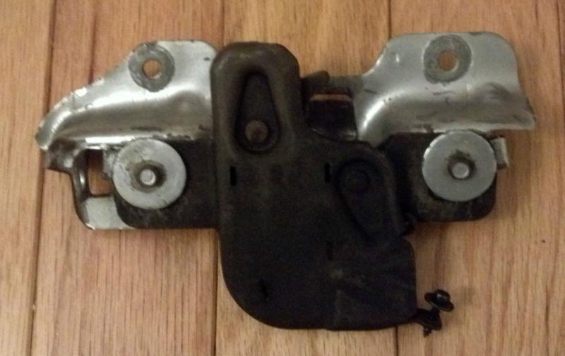 87-93 ford mustang oem hood latch and bracket assembly gt lx cobra 5.0 2.3