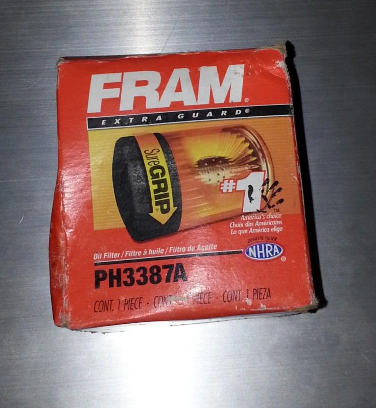 Fram ph3387a engine oil filter extra guard with sure grip - brand new