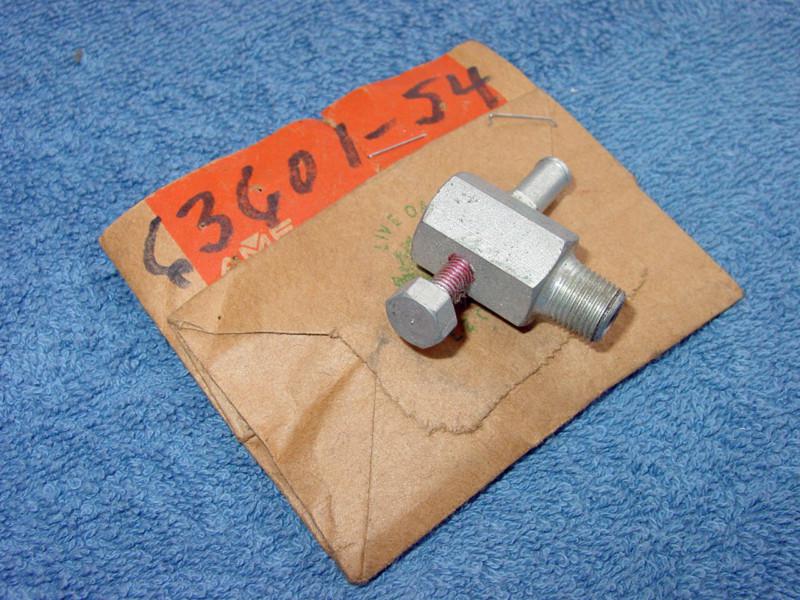 Harley sportster k model kr krm xlch nos oil tank control valve 63601-54