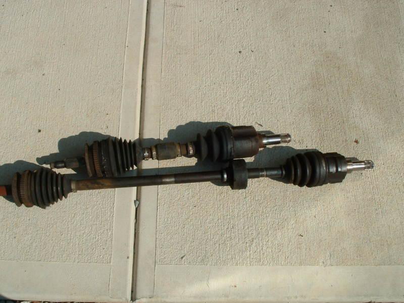 1996-2000 chrysler sebring convertible right and left  cv joint have shafts