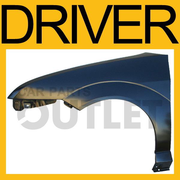 05-07 ford focus driver side front fender primed black fo1240240 for zx3 zx5 l/h