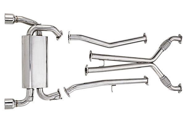 Genesis dc sports stainless steel exhaust system - dts6602