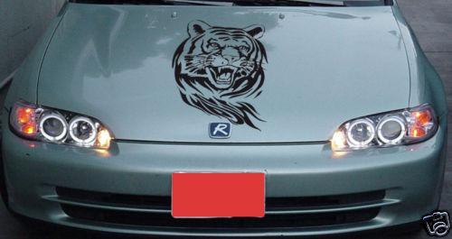 Jeep hood decal sticker fit any car tiger 004