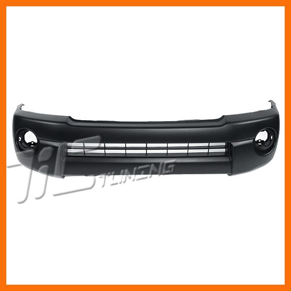 05-11 tacoma 2wd front textured non primered bumper cover non-fogs