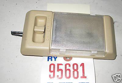 Lexus 91 es 250 rear interior light/lamp tan 1991 es250