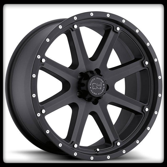 17" x 9" moab off road black rhino matte patriot armada tacoma f150 wheels rims