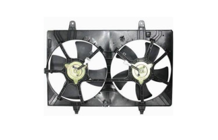 Depo ac condenser radiator cooling fan assy 2003-2007 nissan murano 21487ax000