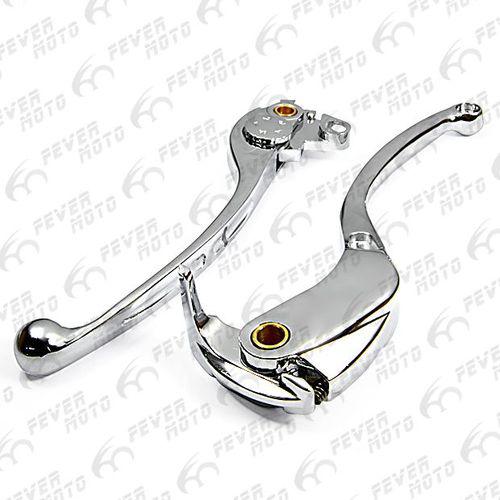 1 pair cnc adjustable clutch brake levers honda cbr1000rr/fireblade 20048-2012