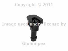 Volvo s40 v40 (00-01) windshield washer nozzle right new + 1 year warranty