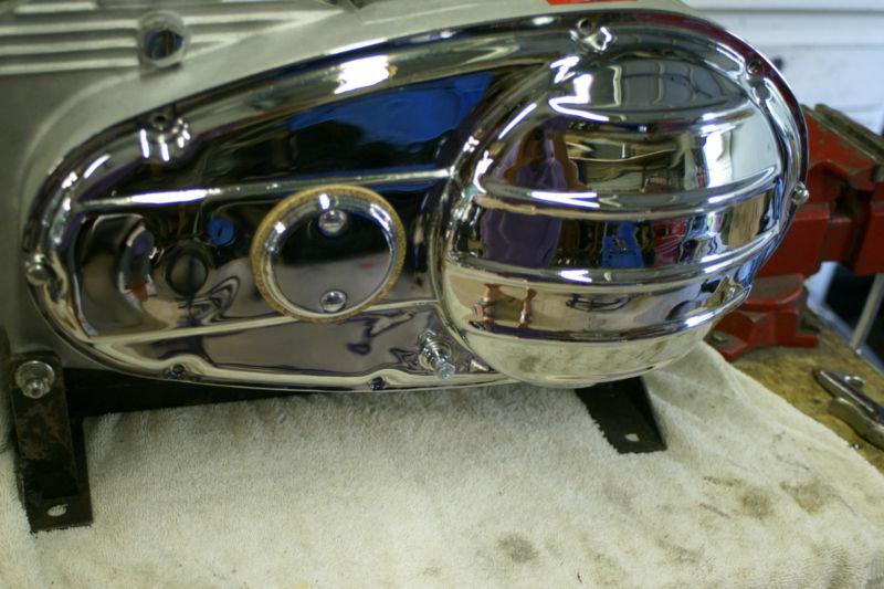  xlch  sportster primary cover ,fresh chrome,gasket ,correct ss filister head 