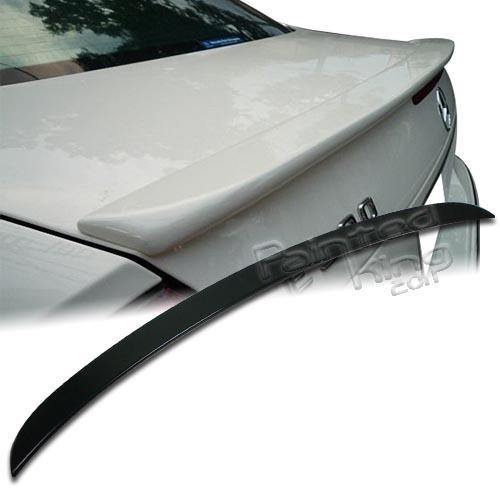 Mercedes benz w211 e l-type 02 06 08 boot trunk spoiler 040 black painted