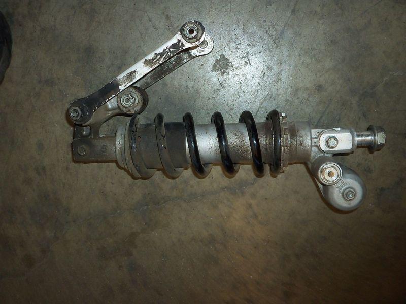 Suzuki gsxr600 rear shock w linkage 2002 02 65318