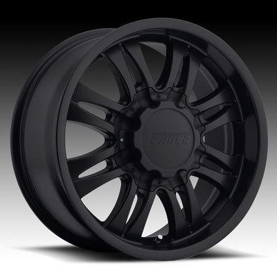 18" wheels rims american eagle 059 black 6 8 lug 18 x8.5 eagle 059 0598 