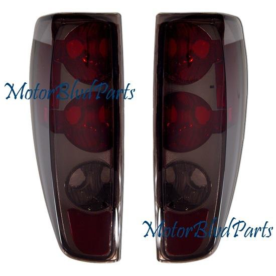 04-10 colorado canyon smoke tail lights rear brake lamp