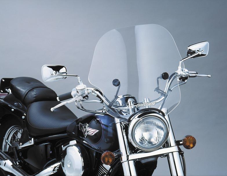 Slipstreamer ss-10 viper windshield - 1in. & 7/8in - clear  ss-10-7/8-clear