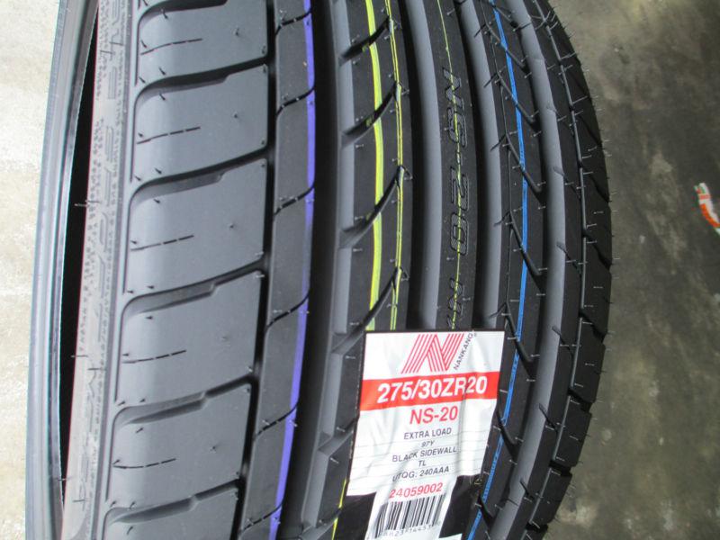 2 new 275/30zr20 inch nankang ns-20 tires 275 30 20 2753020 r20 