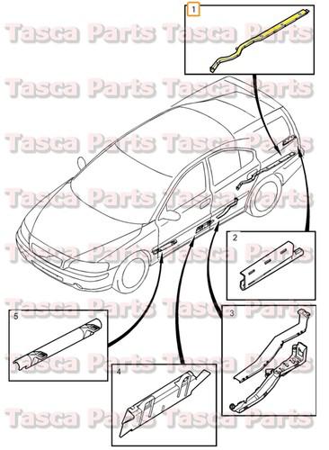 Brand new oem "dstc" anti-spin control switch 99-09 volvo s60 s80 v70 v70xc