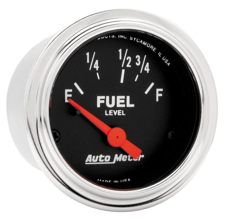 Auto meter 2515 traditional chrome electric fuel level gauge