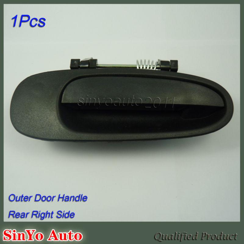 New outside door handle rear right rr black fit for toyota corolla 93-97