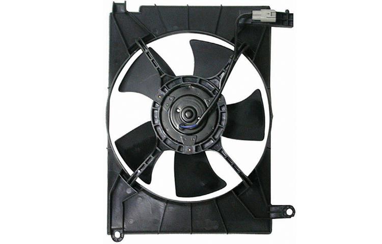 Depo replacement radiator cooling fan assembly 04-04 chevy aveo 2dr 4dr 96536521