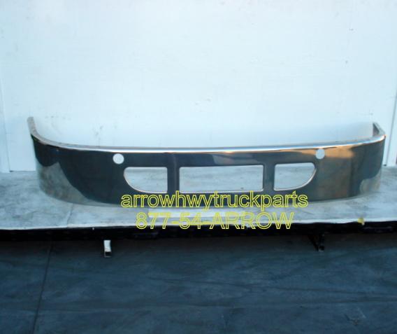 Freightliner 2008 & newer cascadia bumper: clad aluminum blemished surplus